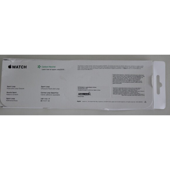 MT553AM-A Apple Watch Band 41mm Starlight Sport Loop Wristband - Picture 2 of 7